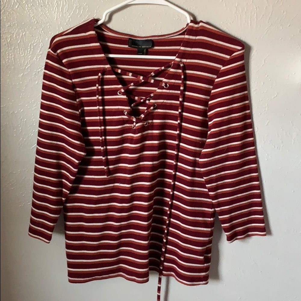 Striped long sleeve